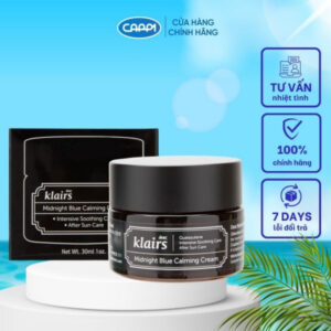 Kem Dưỡng Phục Hồi Da Klairs Midnight Blue Calming Cream Cappi