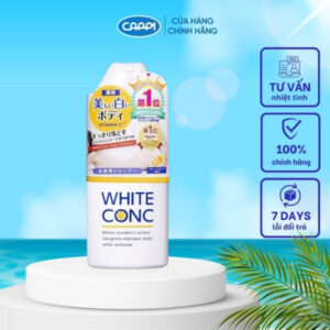 Sữa Tắm Dưỡng Trắng Da White Conc Body Vitamin C Cappi