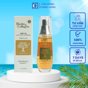 Tinh Dầu Dưỡng Tóc Biotin & Collagen Phục Hồi Tóc Hư Tổn Cappi