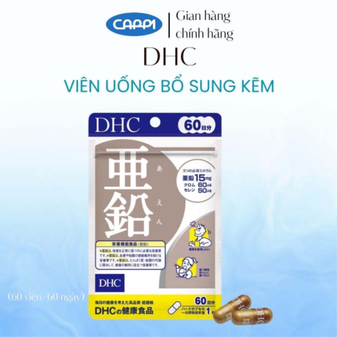 Viên Uống Dhc Zinc Bổ Sung Kẽm 3032