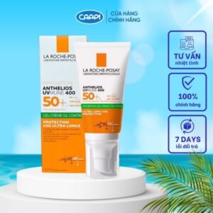 Kem Chống Nắng La Roche-Posay Anthelios Dry Touch SPF 50+ Cappi