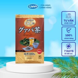 Trà giảm cân lá ổi Orihiro Guava Cappi