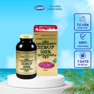 Tảo xoắn Spirulina Nhật Bản Cappi