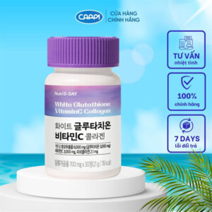 Viên Uống Nutri D Day White Glutathione Vitamin C Collagen