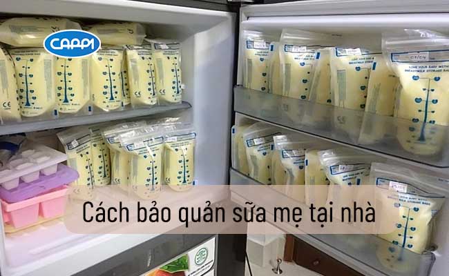 Cách Bảo Quản Sữa Mẹ Tại Nhà